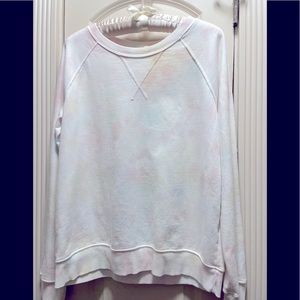 LIKE NEW PASTEL TIE DYE TOP